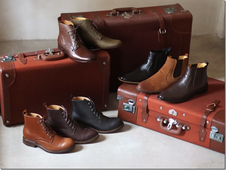 圖7-台灣手工皮鞋品牌林果良品經典靴款。 圖7-台灣手工皮鞋品牌林果良品經典靴款。