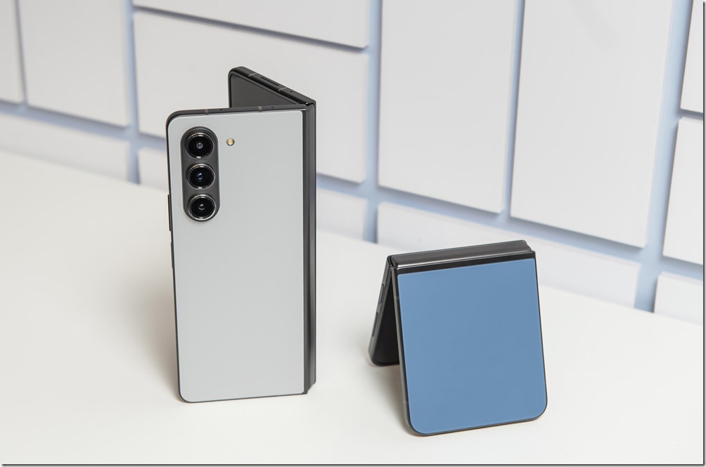 【新聞照片2】三星商城限定色Galaxy Z Fold5星辰灰、Galaxy Z Flip5冰海藍