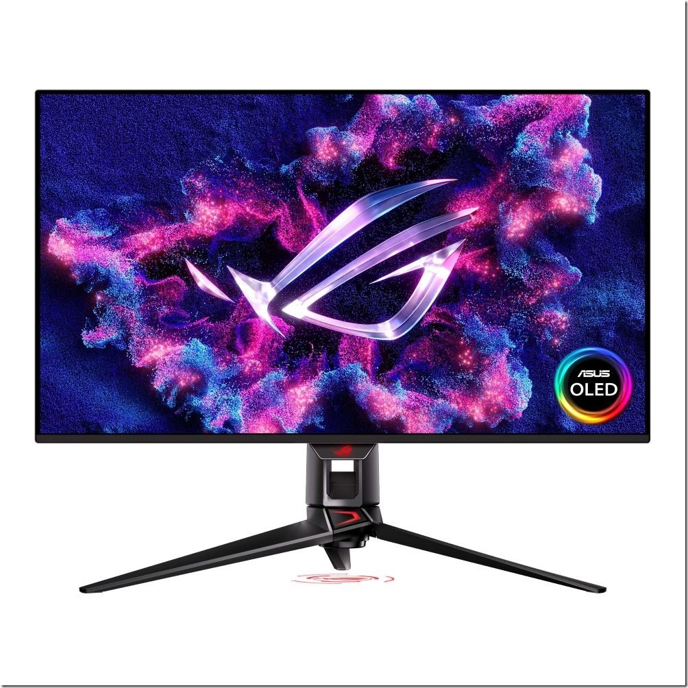 全新ROG Swift OLED PG32UCDM不僅具備1,500,0001的超高對比，還擁有極速0.03 ms反應時間，能大幅降低破圖、動態模糊，帶來極致順暢的娛樂饗宴。
