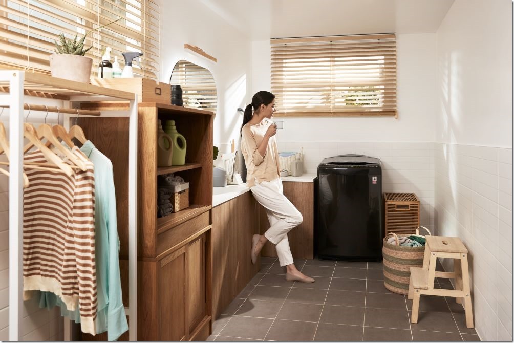 【新聞圖片5】LG AI DD蒸氣直驅變頻洗衣機新增配備LCD智慧顯示螢幕 ，操作更簡易，且系統可透過AI智慧學習使用習慣，打造成個人化洗衣清單 