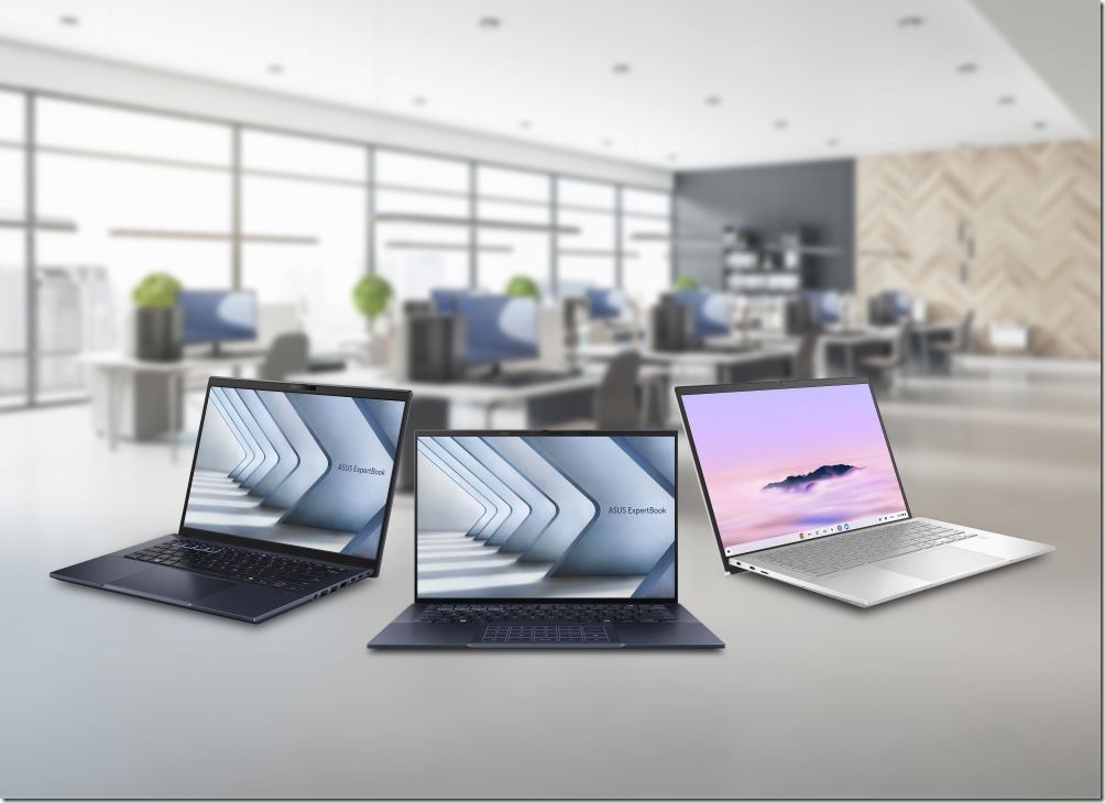2024年第一季華碩商用筆電再獲台灣市佔第一。