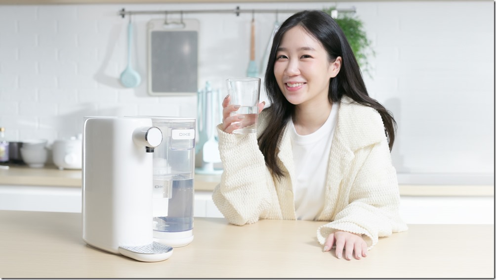 DIKE發表超濾瞬熱式生飲機