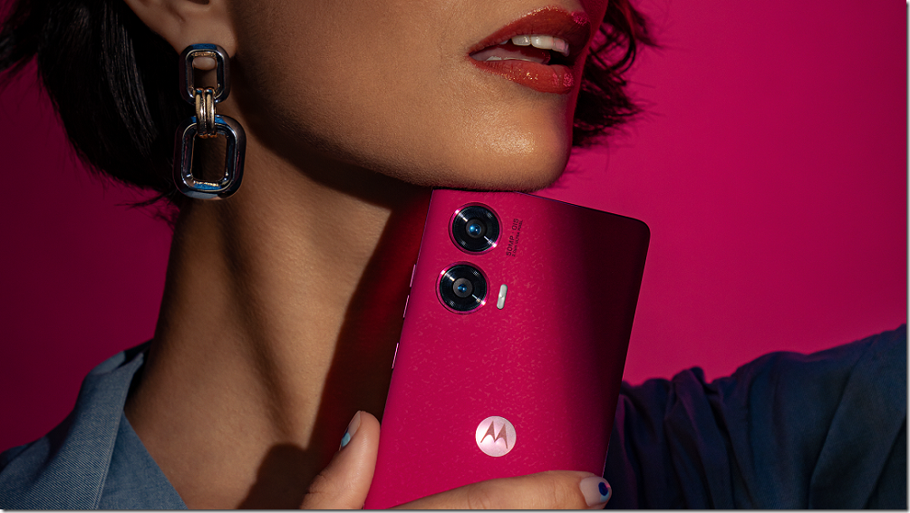 【Motorola新聞照片8】Motorola設計美學延續　motorola edge 50系列以優異性能陪伴消費者水陸隨行