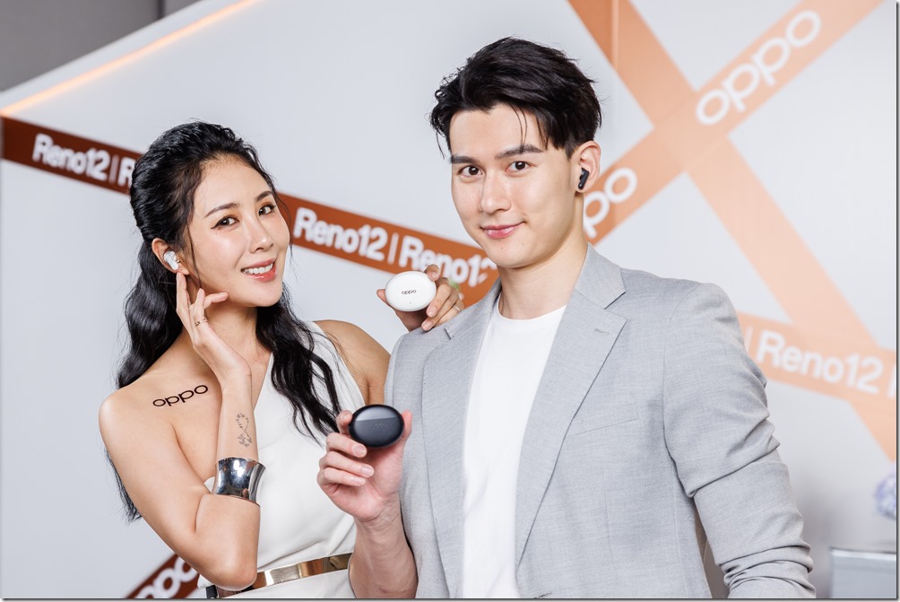 【圖4】OPPO鎖定高階IoT市場，推出Enco Air4 Pro，在聲音表現、續航力、快充及連接功能皆有所升級，提供晨白與夜黑兩色